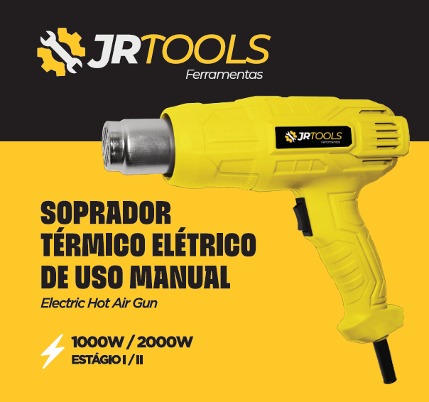 SOPRADOR TÉRMICO — Electric Hot Air Gun
