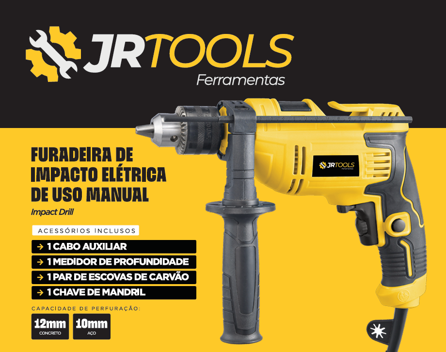FURADEIRA DE IMPACTO — Impact Drill